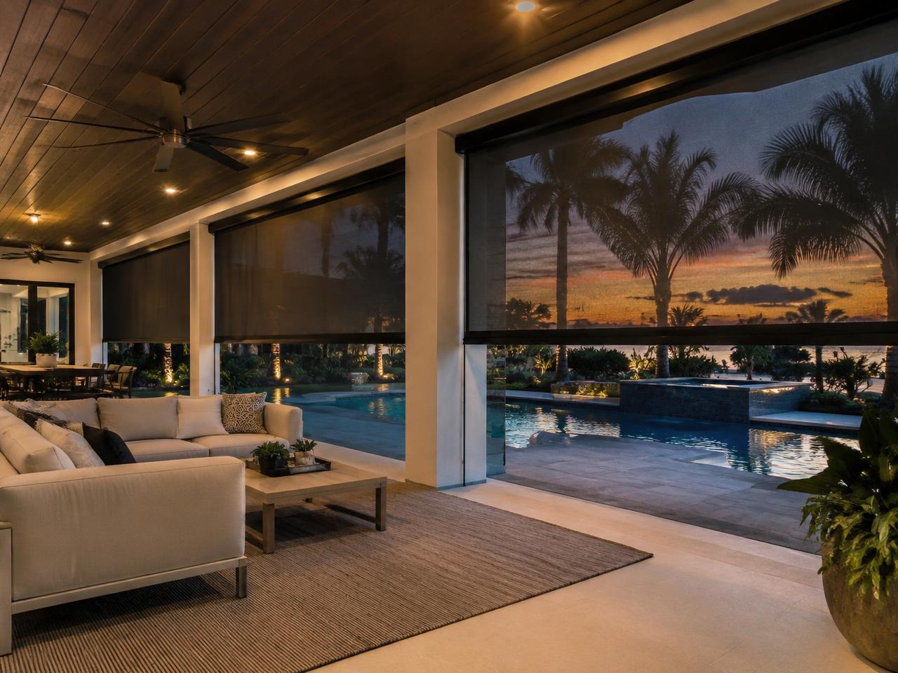 Motorized Patio Screens
